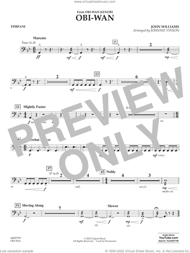 Obi-Wan (arr. Johnnie Vinson)