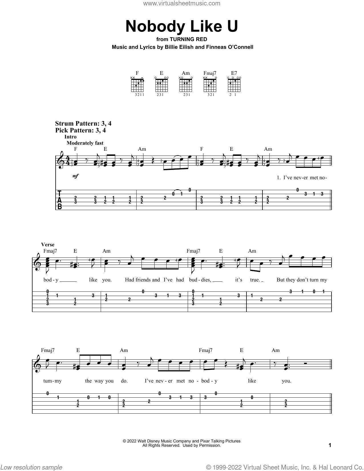 Nobody Like U (from Turning Red)