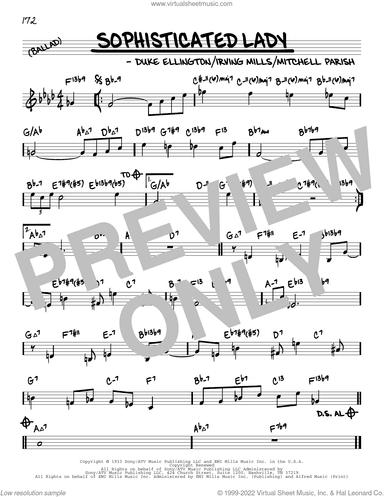 Sophisticated Lady (arr. David Hazeltine)