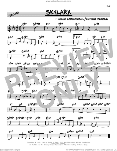 Skylark (arr. David Hazeltine)