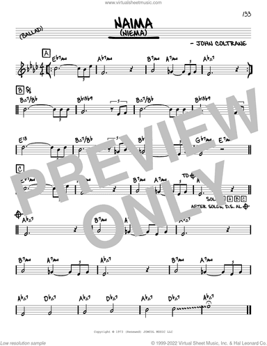 Naima (Niema) (arr. David Hazeltine)