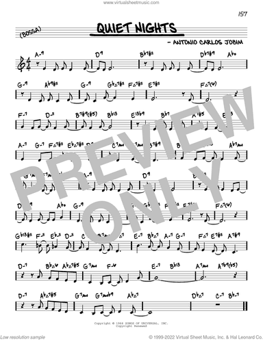 Quiet Nights Of Quiet Stars (Corcovado) (arr. David Hazeltine)