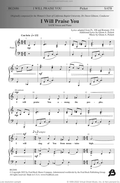 I Will Praise You
