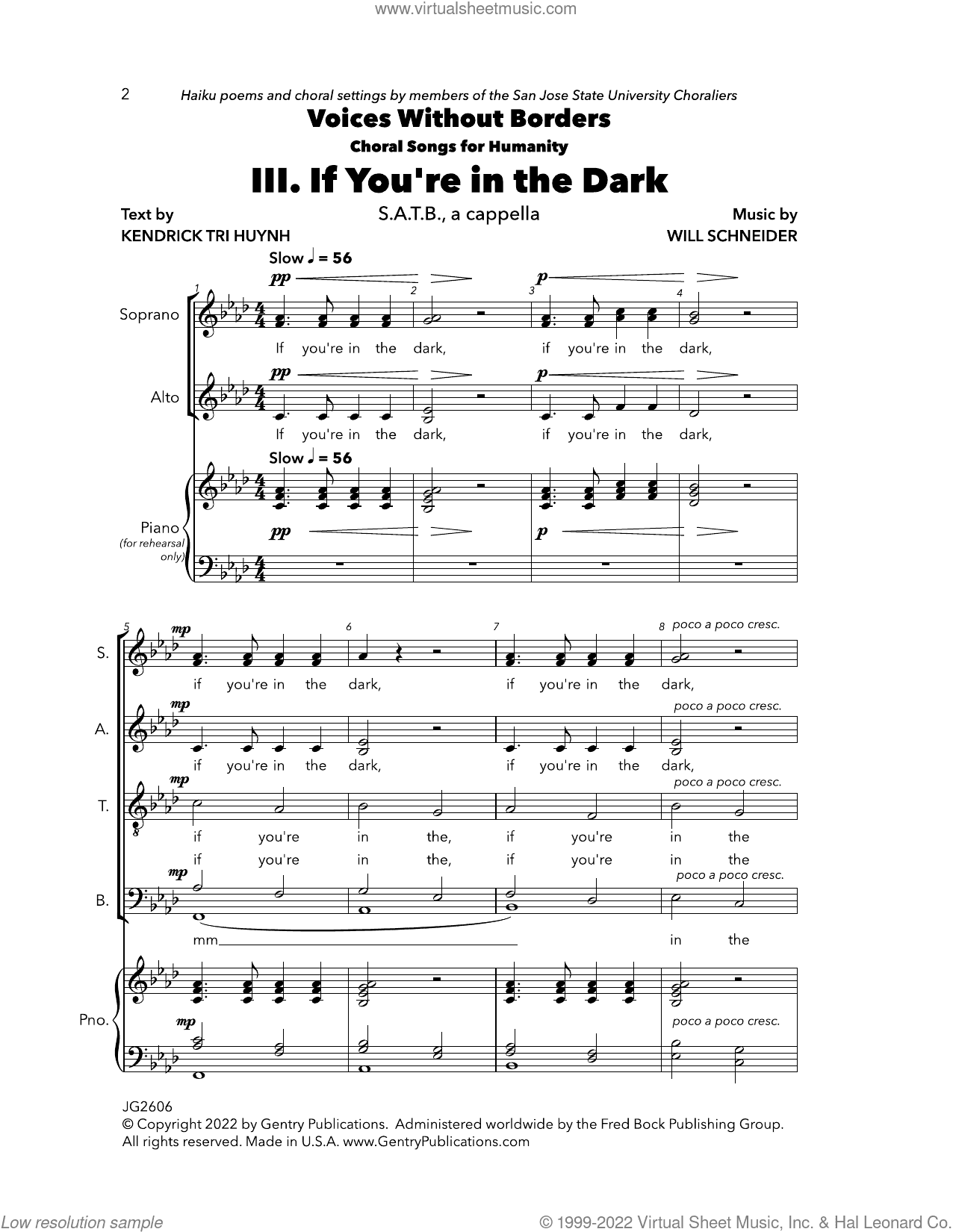 If You're in the Dark