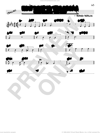 How Deep Is The Ocean (How High Is The Sky) (arr. David Hazeltine)