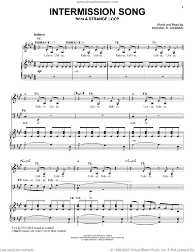 Intermission Song (from A Strange Loop)