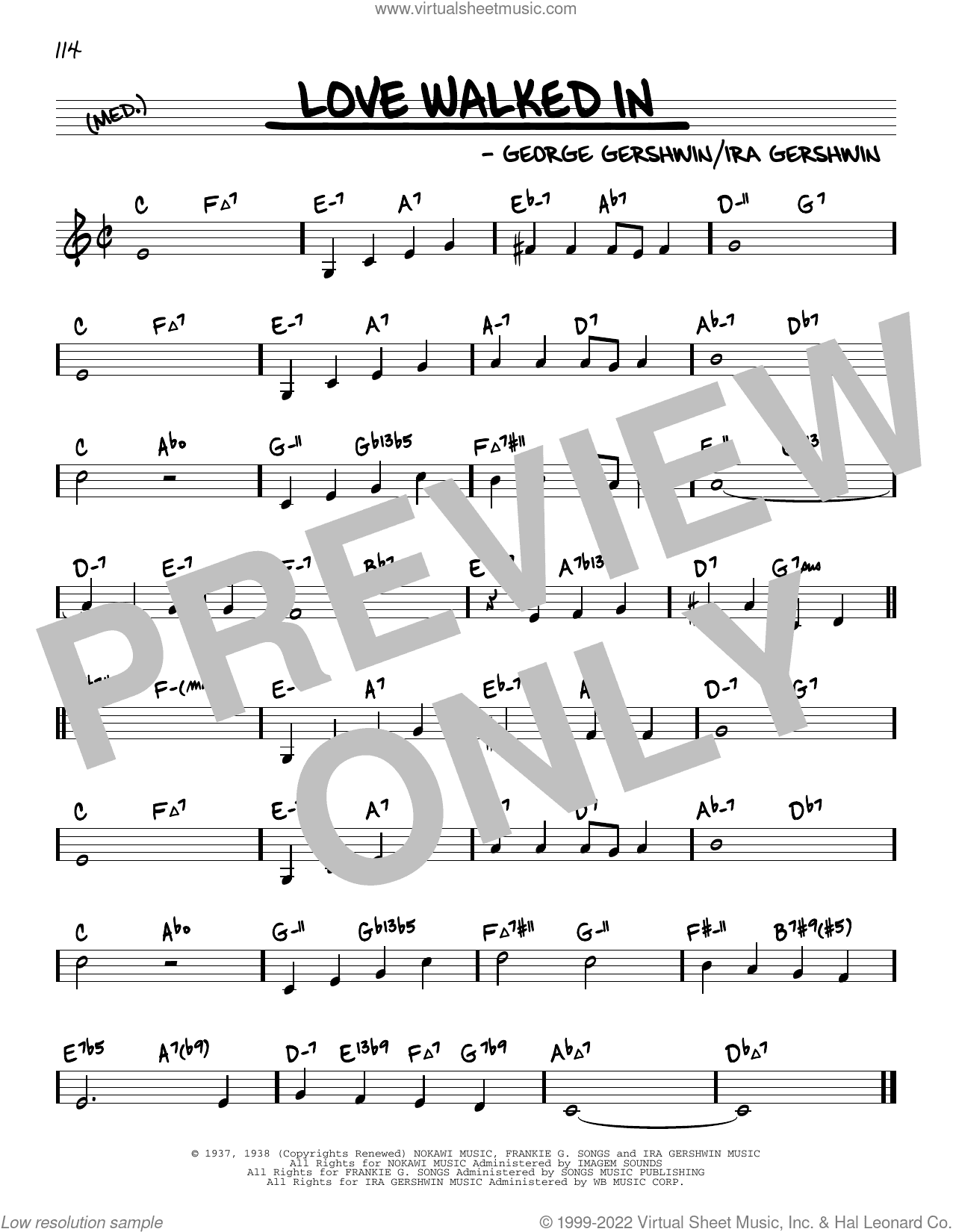 Love Walked In (arr. David Hazeltine)