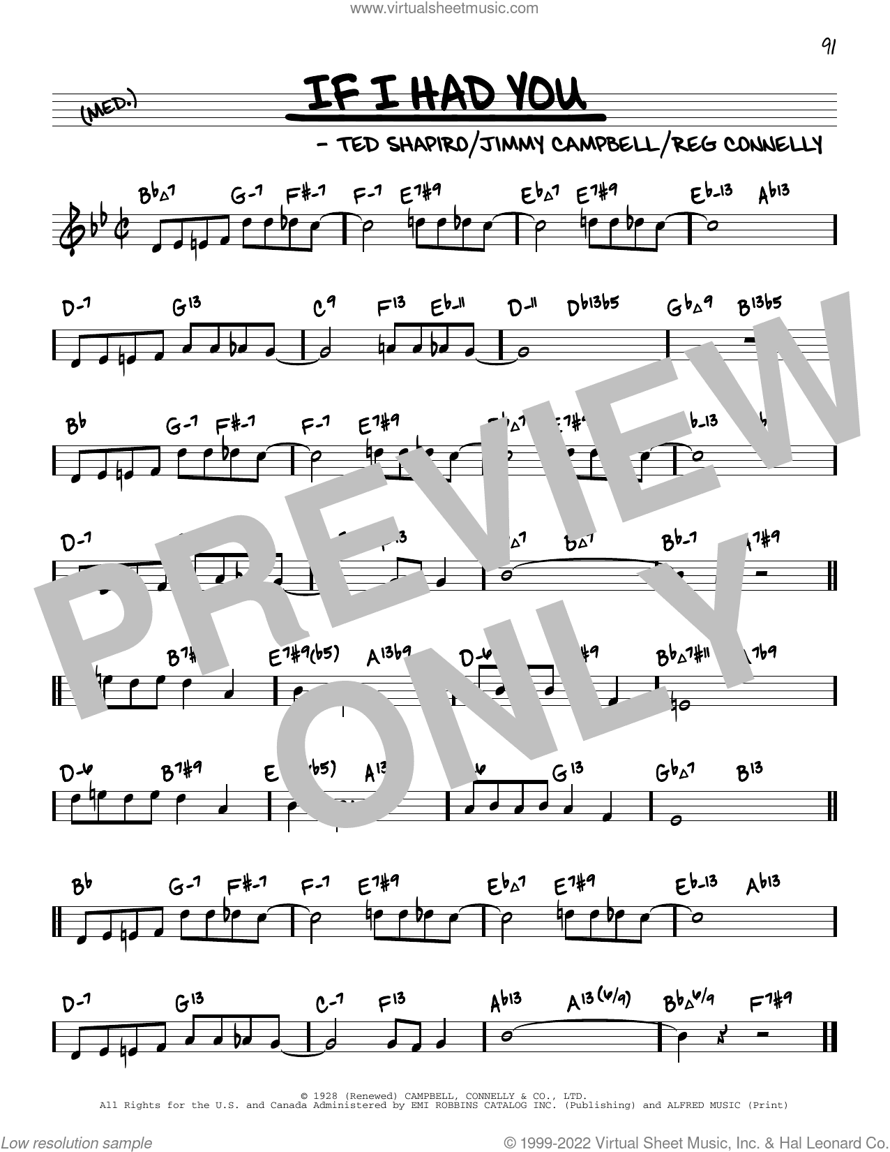 If I Had You (arr. David Hazeltine)