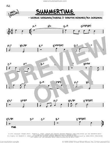Summertime (arr. David Hazeltine)
