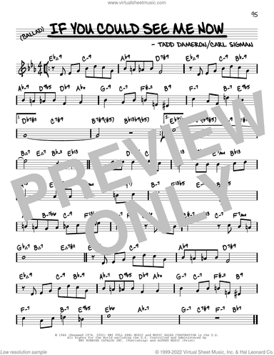 If You Could See Me Now (arr. David Hazeltine)