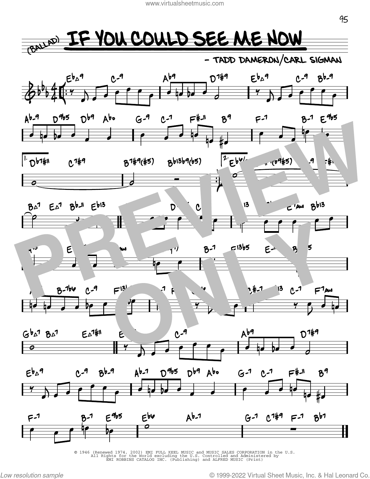 If You Could See Me Now (arr. David Hazeltine)