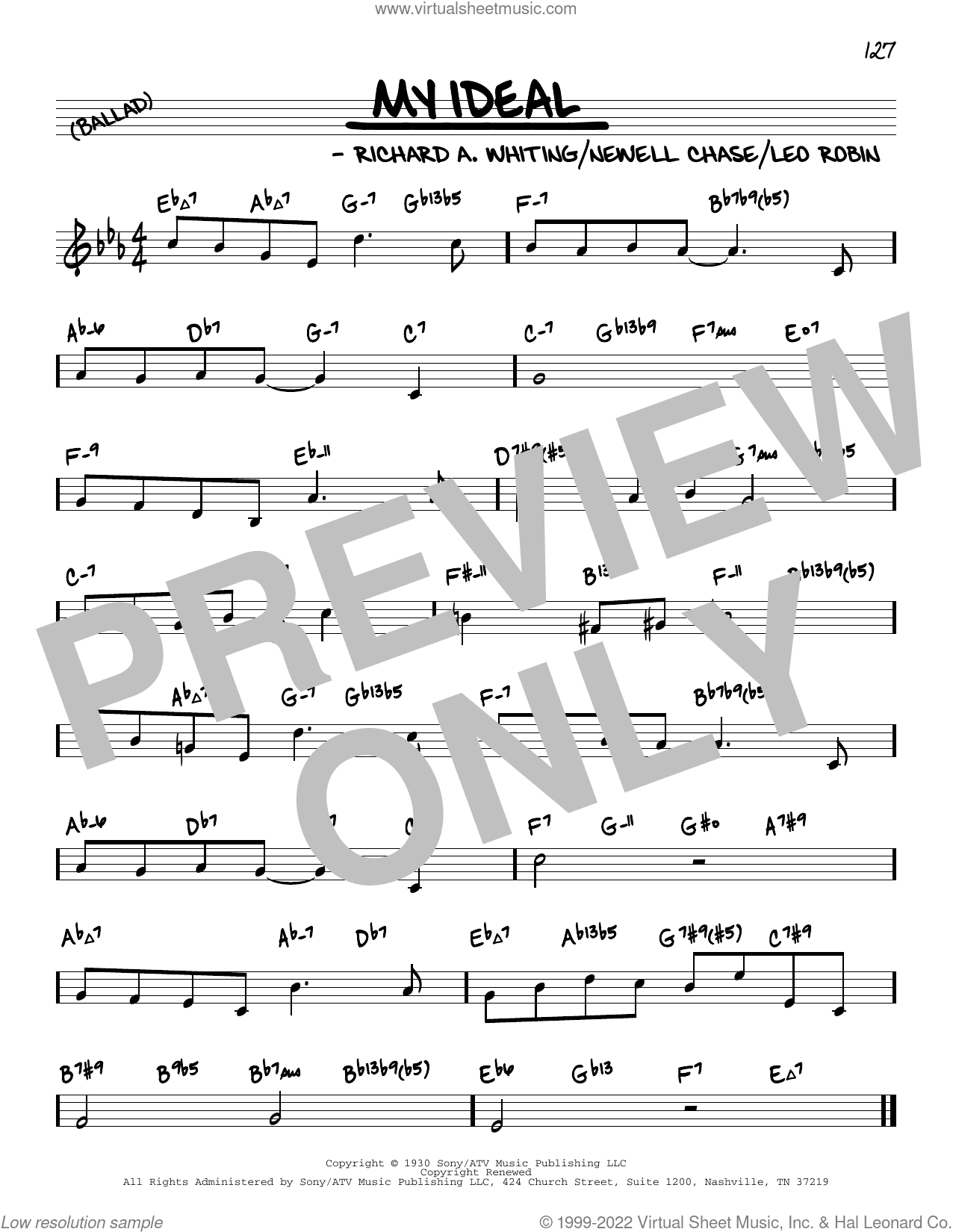 My Ideal (arr. David Hazeltine)