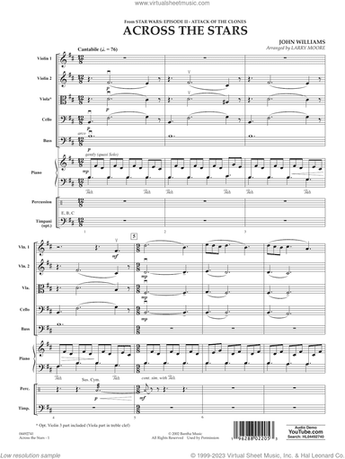 Across The Stars (from Star Wars: Attack of the Clones) (arr. Larry Moore)