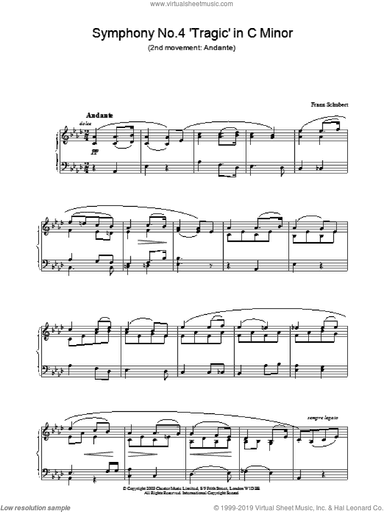 Symphony No.4 'Tragic' in C Minor - 2nd Movement: Andante