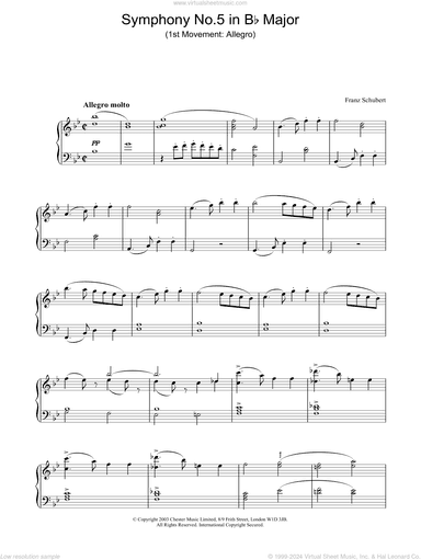 Symphony No.5 in Bb Major - 1st Movement: Allegro