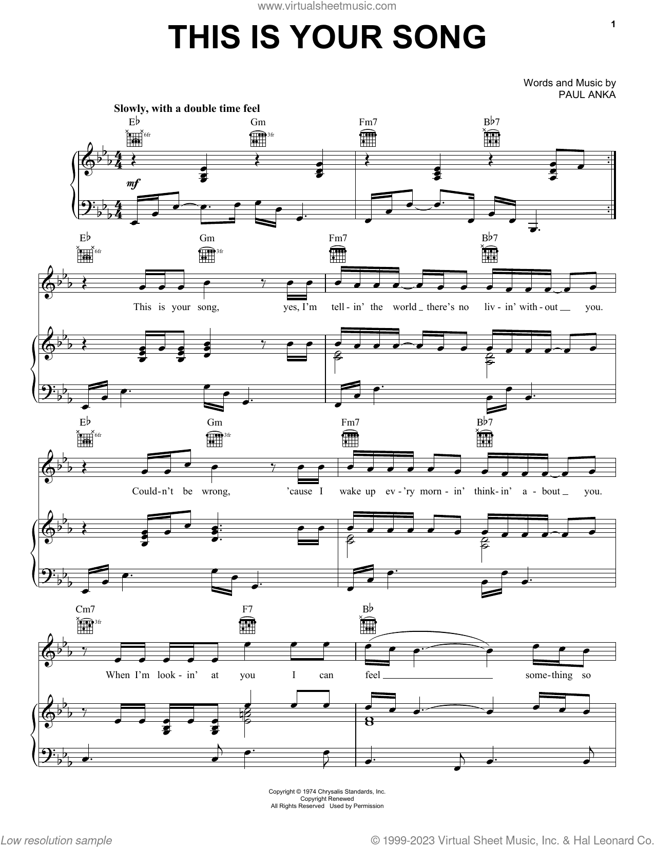 This Is Your Song