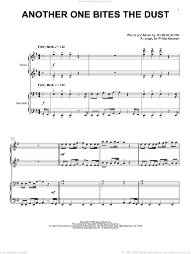 Another One Bites The Dust (arr. Phillip Keveren)
