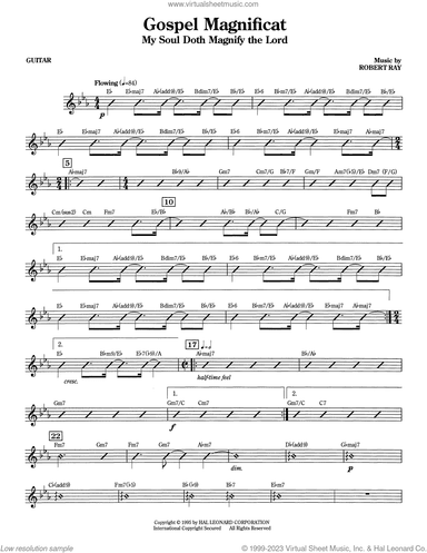 Gospel Magnificat (complete set of parts)