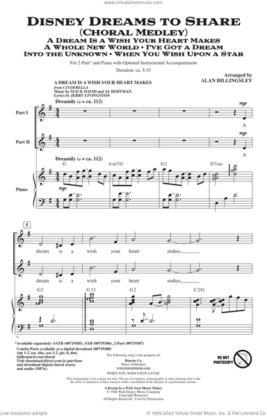 Disney Dreams To Share (Choral Medley)