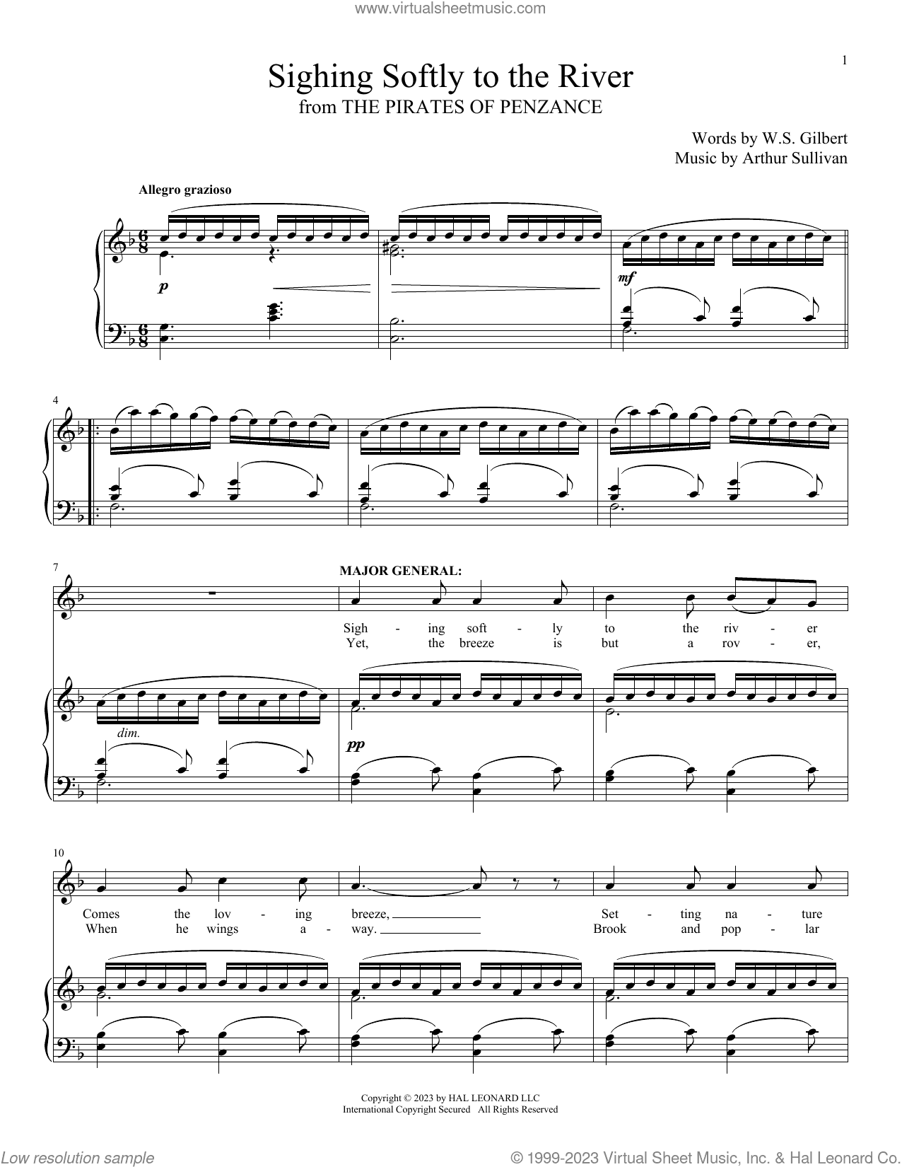 Sighing Softly To The River (from The Pirates Of Penzance)