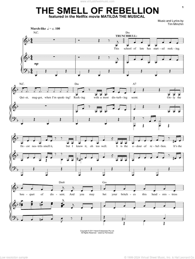 The Smell Of Rebellion (from the Netflix movie Matilda The Musical)