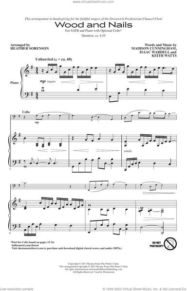 Wood And Nails (arr. Heather Sorenson)