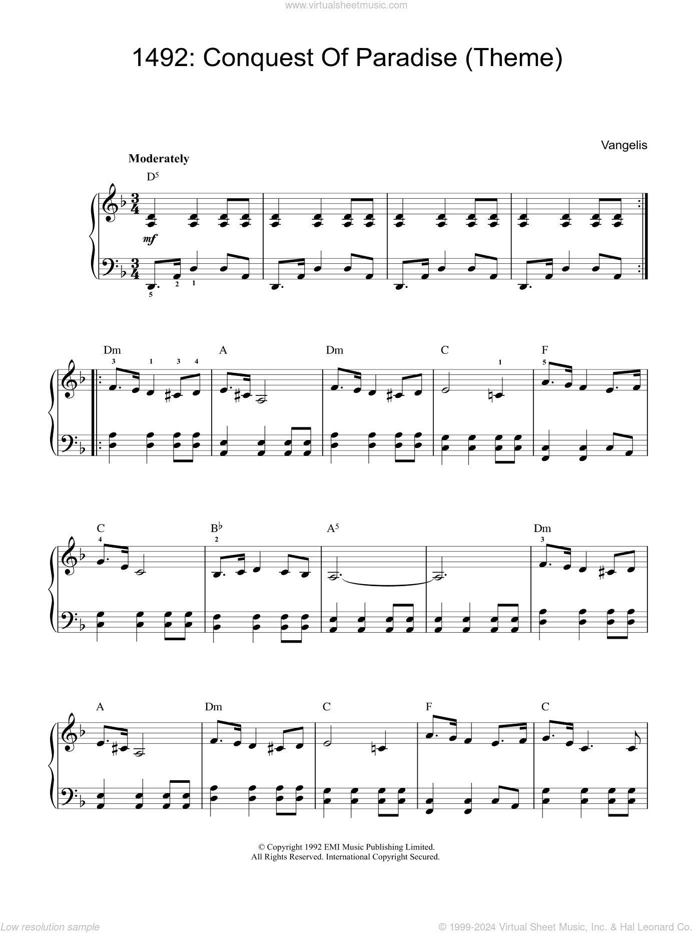 Theme from 1492: Conquest of Paradise