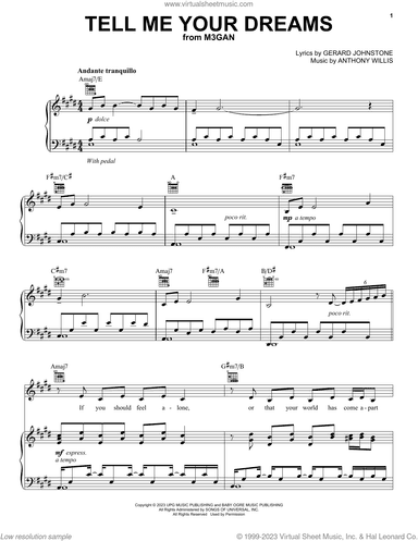 Tell Me Your Dreams (from M3GAN)