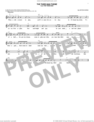 The Third Man Theme