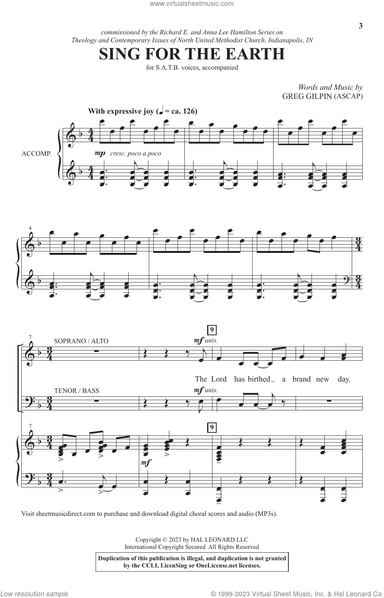 Sing For The Earth
