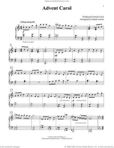 Advent Carol (arr. Glenda Austin)