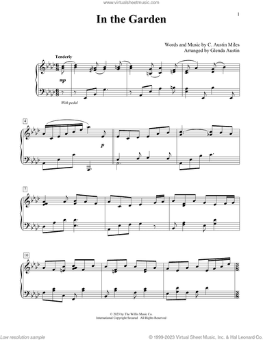 In The Garden (arr. Glenda Austin)