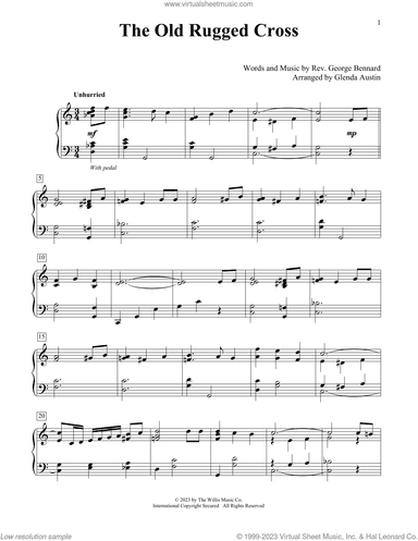 The Old Rugged Cross (arr. Glenda Austin)