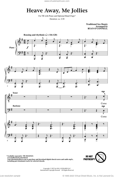 Heave Away, Me Jollies (arr. Ryan O'Connell)