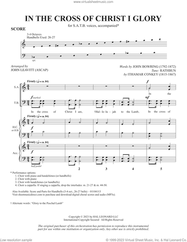 In The Cross Of Christ I Glory (arr. John Leavitt)