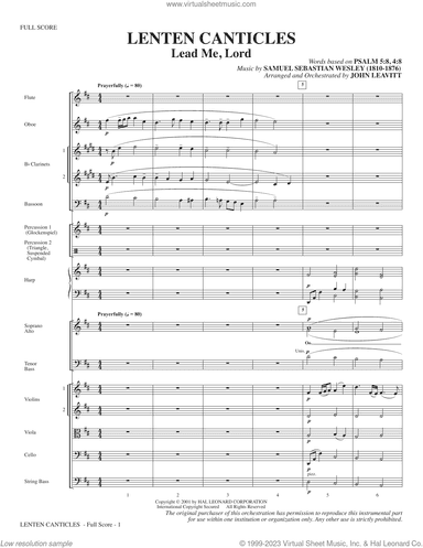 Lenten Canticles (A Passion Cantata) (COMPLETE)