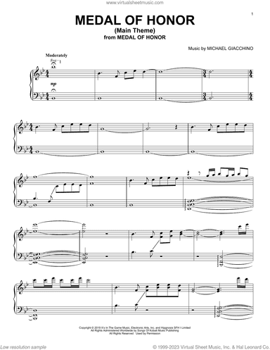 Medal Of Honor (Main Theme)