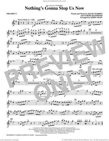 Nothing's Gonna Stop Us Now (arr. Kirby Shaw)