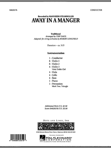 Away in a Manger (COMPLETE)