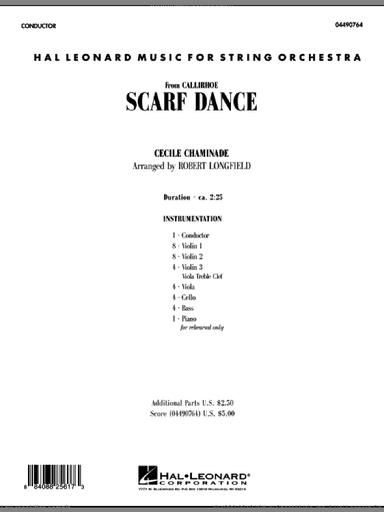 Scarf Dance (from "Callirhoe") (COMPLETE)