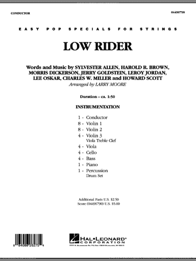 Low Rider (COMPLETE)