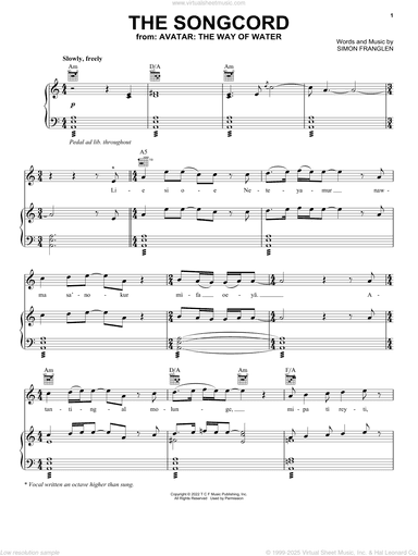 The Songcord (from Avatar: The Way Of Water)