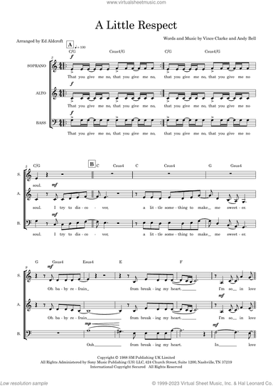 A Little Respect (arr. Ed Aldcroft)