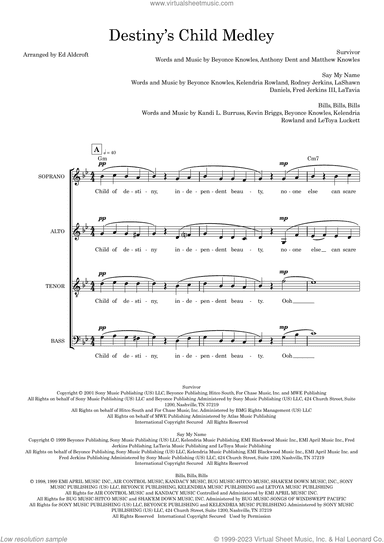 Destiny's Child Medley (arr. Ed Aldcroft)