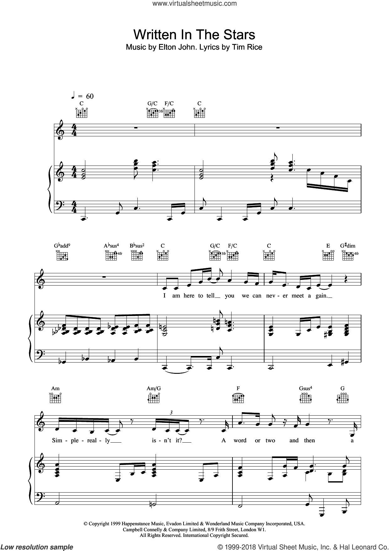 Written In The Stars (from Aida)