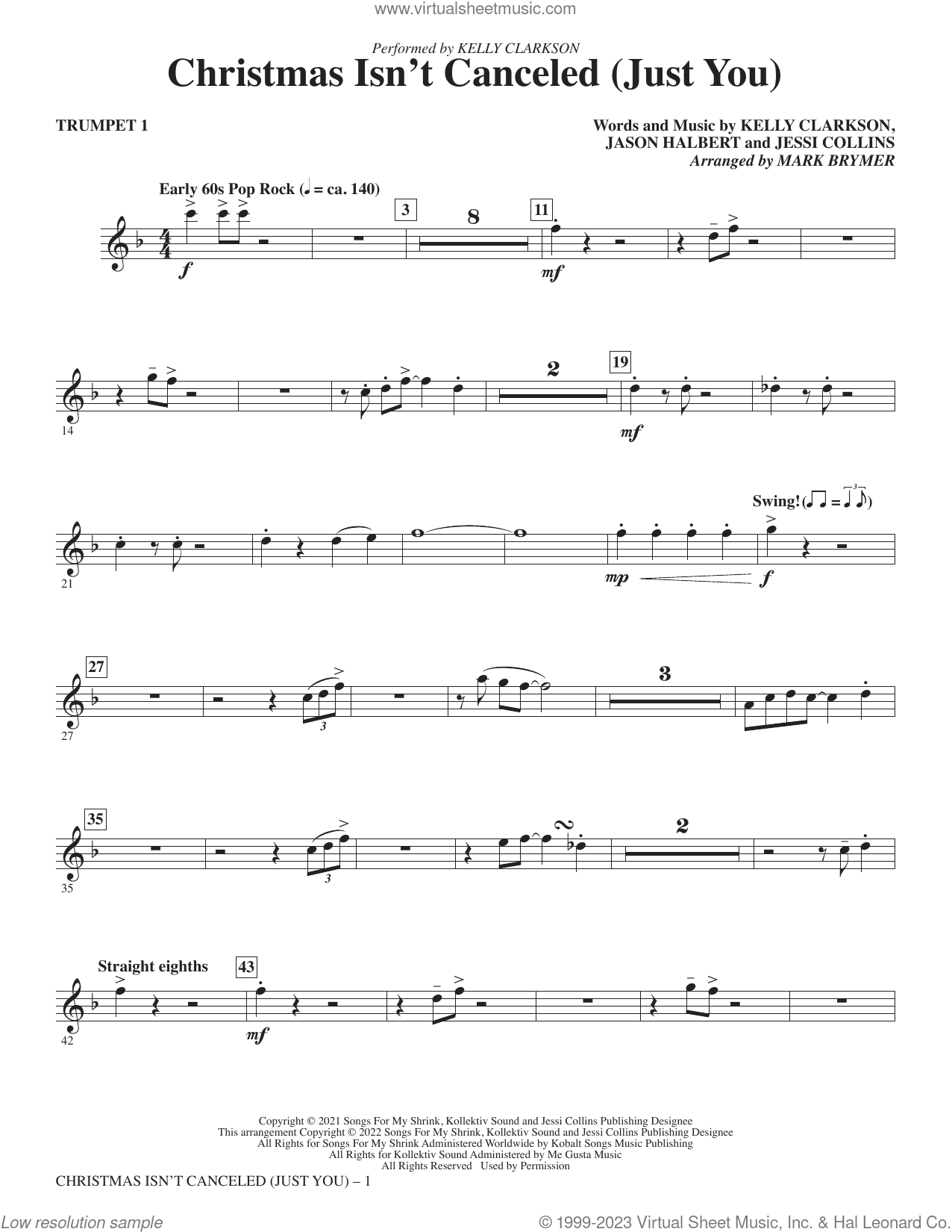 Christmas Isn't Canceled (Just You) (arr. Mark Brymer)