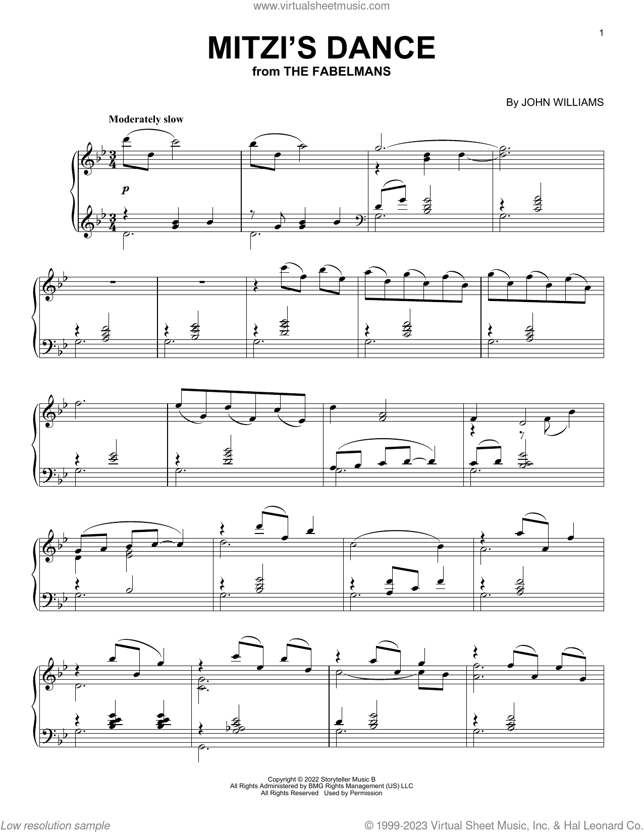 Mitzi's Dance (from The Fabelmans)