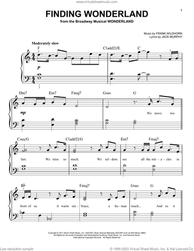 Finding Wonderland (from Wonderland)