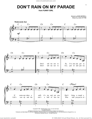 Don't Rain On My Parade (from Funny Girl)