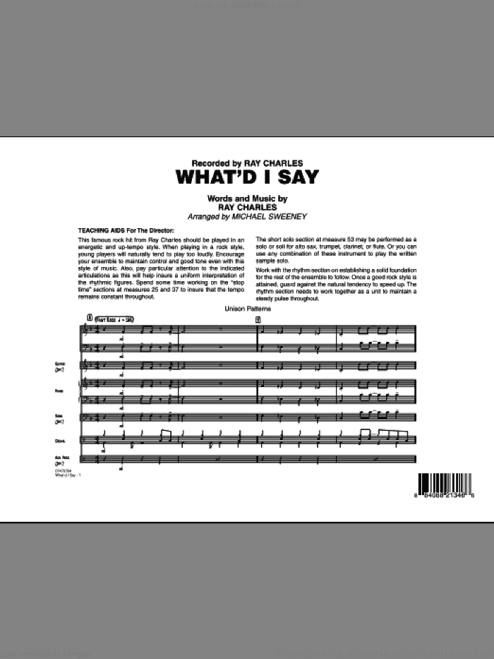 What'd I Say (COMPLETE)